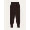 Loro Piana - Cellina Pants Mouline' Wool Linen Silk, Woman, Cocoa Dust Mel, Size: 42