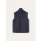 Loro Piana - Grian Vest Gok Double Rain/silk Tech Storm, Man, Navy Blue, Size: 50