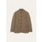 Loro Piana - Vienna Jacket Heritage Chevron Rain, Man, Brown Mouliné, Size: 52