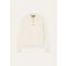 Loro Piana - Classic Baby Cash Polo Gg 12, Woman, White Snow, Size: 42