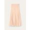 Loro Piana - Giustina Skirt Silk Cloth, Woman, Soft Pinkish, Size: 42