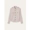 Loro Piana - Anya Shirt Wool Cash Flannel, Woman, Misty Grey, Size: 44