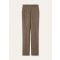 Loro Piana - Davey Trousers Wish Cash Flannel, Woman, Dark Granite Melange, Size: 46