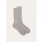 Loro Piana - Wish 2/60 Socks Wool Gg 18, Woman, Stone Grey, Size: L
