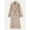 Loro Piana - Foster Db Coat Brushed Alpaca, Woman, Lotus Pod, Size: 42
