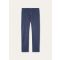 Loro Piana - Quarona Bull Linen Cotton Stretch Dyed, Man, Deep Ocean Depths, Size: 38