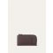 Loro Piana - Extra Zippouch Wth Cardholder Tender Calf, Man, Dark Chocolate Licorice/Onyx, Size: NR
