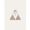 Loro Piana - Triangle Top Back Lock Riserva San Nicolo', Woman, Chalk/Graphite Powder/Dahlia, Size: 42