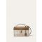 Loro Piana - Extra Bag L27 Belt Linen Jacquard Rndd Lthr, Woman, Tartan/Salty Capers/Sun Gold, Size: NR