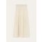 Loro Piana - Arola Skirt Cash Abaca Gg5, Woman, Nougat, Size: L