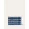 Loro Piana - Set Of 4 Washclothes Crest Cotton, Deep Lagoon Water, Size: NR