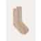 Loro Piana - Eyre Socks Baby Cash Gg 7, Woman, Praline BrownMelange, Size: L