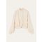 Loro Piana - Lillian Jacket Mireille Stripe, Woman, Lemon Chiffon, Size: 38