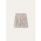 Loro Piana - Combray Bermuda Piot Fireworks Linen, Woman, White/Cherry Wine, Size: 44