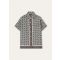 Loro Piana - Angelina Ss Shirt Lp Mendoza Border Silk Twill, Woman, Ivory Green Red, Size: 38