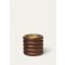 Loro Piana - Smoky Tweed Candle Medium Walnut, Natural Walnut Wood, Size: NR