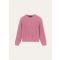 Loro Piana - Raindrop Crewneck Sweater Cotton Cash Gg 7, Pink/Dark Pink, Size: 12