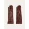 Loro Piana - Carla Gloves Plonge', Woman, Havana Brown, Size: M