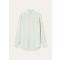 Loro Piana - Andre' Shirt Porcelain Silk, Woman, Pale Leaf, Size: 44