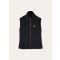 Loro Piana - Ivory Padded Vest Bristol Bistretch Graphene Pr, Woman, Blue Glacier, Size: 40