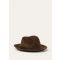 Loro Piana - Sergio Hat Cash Suede, Man, Cocoa Dust, Size: M