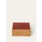 Loro Piana - Square Box S Labyrinth Cherry Wood, Cherrywood Salt/Deep Kummel, Size: NR