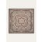 Loro Piana - Loro Piana Floral Majolica Foulard 90 Cash Melange, Woman, Sand/Powder, Size: NR