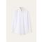 Loro Piana - Thea Penny Bar Collar Shirt Oxford Cotton, Woman, Optical White, Size: 46