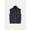 Loro Piana - Ivory Vest Bristol Bistretch Graphene Pr, Man, Blue Glacier, Size: 46
