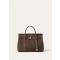 Loro Piana - Loom L32 Nubuck Zibeline, Woman, Dark Chocolate Licorice/Sun Gold, Size: NR