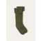 Loro Piana - Braemar Socks Cash Linen Gg 5, Man, Green Swamp, Size: L