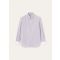 Loro Piana - Elia Penny Bar Collar Shirt Cotton Glasgow, Man, Lilac Stripe, Size: 42