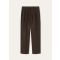 Loro Piana - Buxton Trousers Shetland Silk, Man, Mossy Bark, Size: 48
