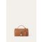 Loro Piana - Extra Bag L23 Nubuck Zibeline, Woman, Toffee/Antique Silver, Size: NR