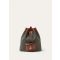 Loro Piana - Extra Drawstring Backpack L27 Wsh Cash Twd Gl C/rl, Woman, Countryside Sage/Burnt Tan/Sun Gold, Size: NR