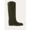 Loro Piana - Kilda Boot Smooth Nubuck Calf, Woman, Agave Green, Size: 41