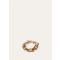 Loro Piana - Link Chain Bracelet With Enamel, Woman, Sun Gold/Deep Kummel, Size: M