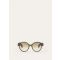 Loro Piana - Joan Sunglasses, 98F - OLIVE BROWN GOLD, Size: NR