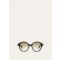 Loro Piana - Joan Sunglasses, 03F - BLACK BROWN GOLD, Size: NR