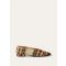 Loro Piana - Rebecca Cap Toe Bal.wtrclr Suitcase Stripe &calf, Woman, Vanilla Cloud/Deep Lava, Size: 38