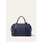 Loro Piana - Wind Duffle Medium Wind/rounded Leather, Man, Blue Navy/Onyx, Size: NR