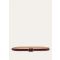Loro Piana - Guilloche Buckle Belt 1.8 Rounded Lth, Woman, Oxblood/Gold Finishing, Size: 70