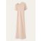 Loro Piana - Aina Dress Summer Linen Crepe Natte', Woman, Pink Feather, Size: 36