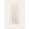 Loro Piana - Erika Skirt Plumetis, Woman, Creamy Vanilla, Size: 40