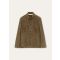 Loro Piana - Loro Piana Overshirt Lowered Suede, Man, Tea Leaf, Size: 56
