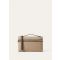 Loro Piana - Extra Pouch L29 Linen Natte/rounded Lth, Man, Light Juta/Cedar Green/Antique Silver, Size: NR