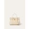 Loro Piana - Loom L25 Fine Grained Leather Sc, Woman, Colour Baby Cashmere/Sun Gold, Size: NR