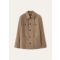 Loro Piana - Devis Caban Cash Double Rain, Man, Licorice Root Melange, Size: 58