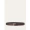 Loro Piana - Owen-belt Caimano, Man, Chocolate, Size: 90