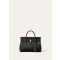Loro Piana - Loom L25 Fine Grained Leather, Woman, Black/Sun Gold, Size: NR
